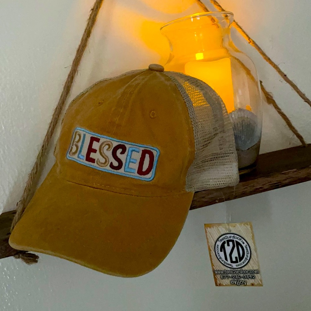 Blessed vented baseball hat